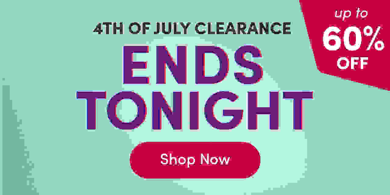 4th of July Clearance 