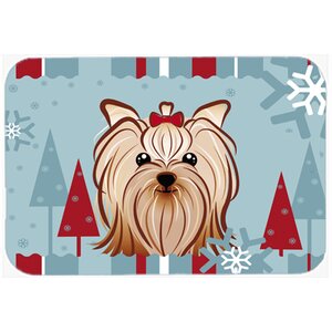 Yorkie Yorkshire Terrier Kitchen/Bath Mat