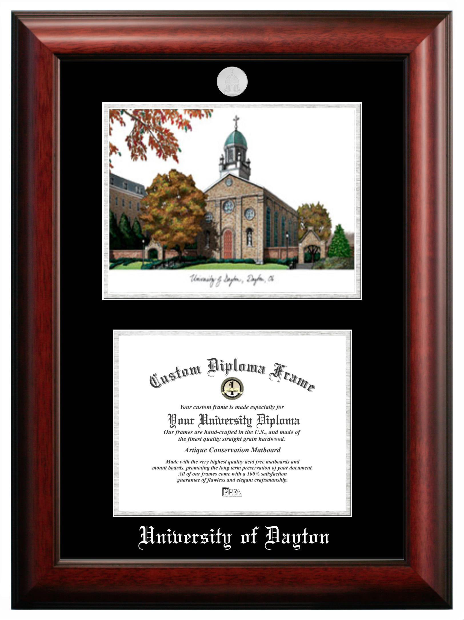 Campus Images University of Dayton Picture Frame Wayfair