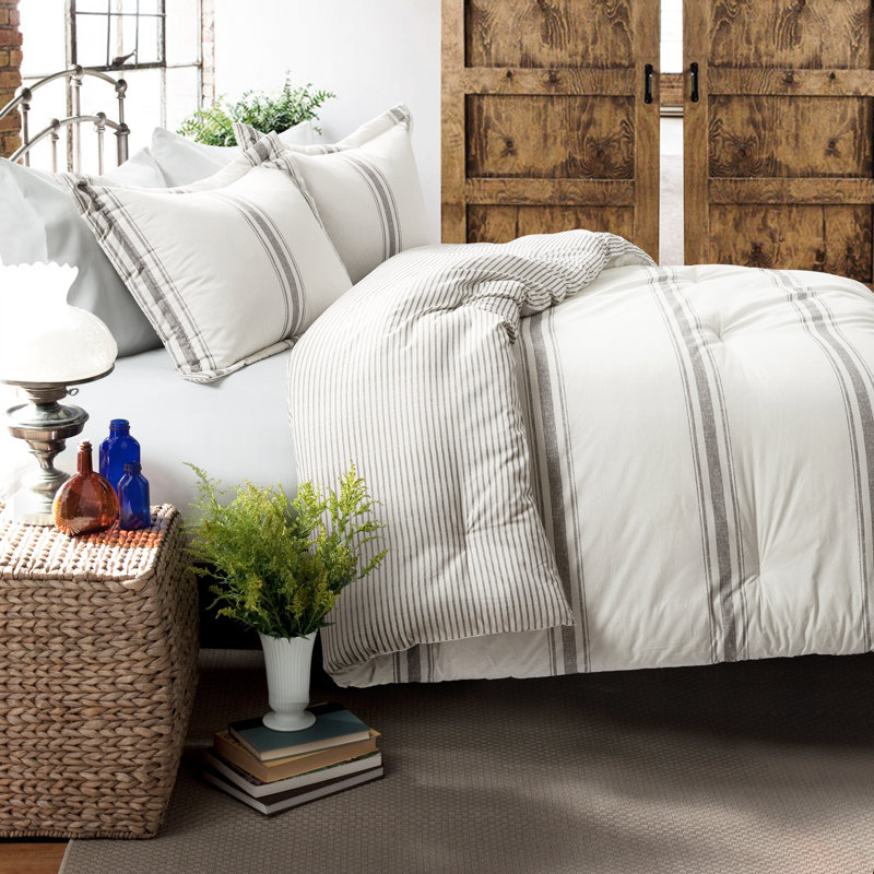Eider Ivory Matterson Reversible Comforter Set Reviews Wayfair
