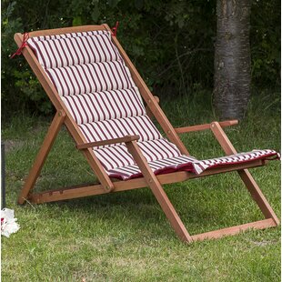 Arnd Folding Deck Chair With Cushion By Sol 72 Outdoor