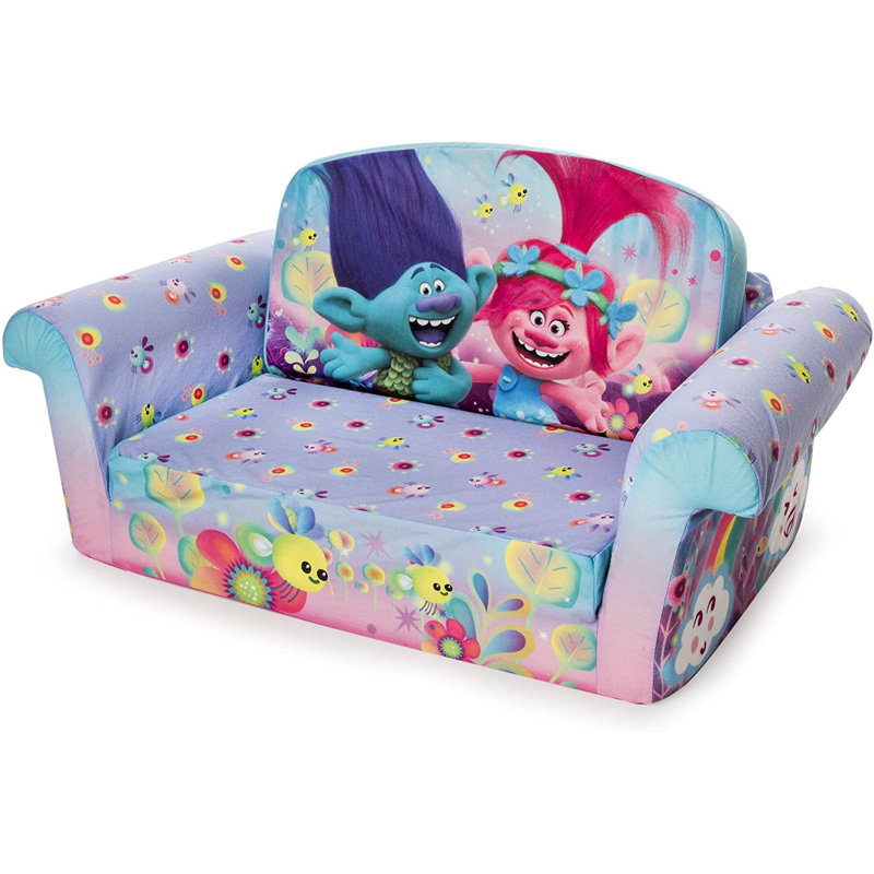trolls kids couch