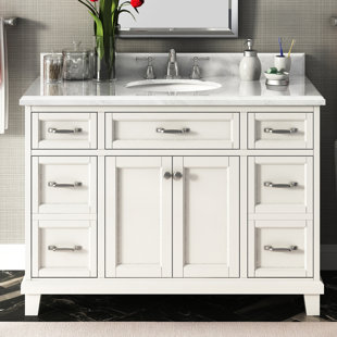 Lanza Bathroom Vanities You Ll Love Wayfair Save Lanza Carolina 48 Single Bathroom Vanity Set