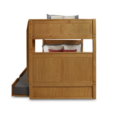 amani full over full bunk bed with trundle