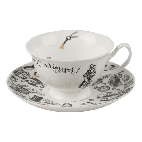 Victoria & Albert Museum Alice in Wonderland Cup And Saucer