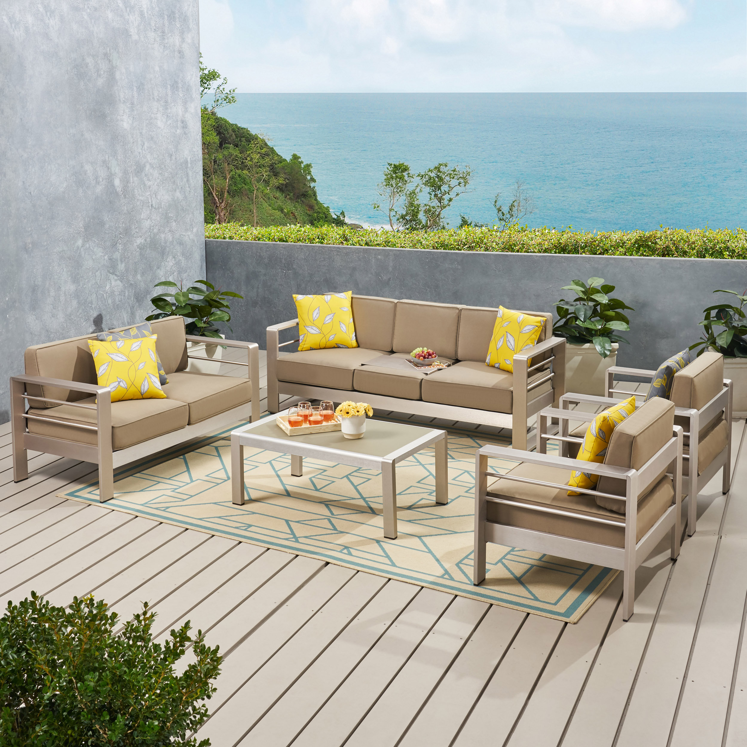 7 seater patio set