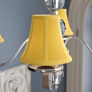 6 Silk Bell Chandelier Shade