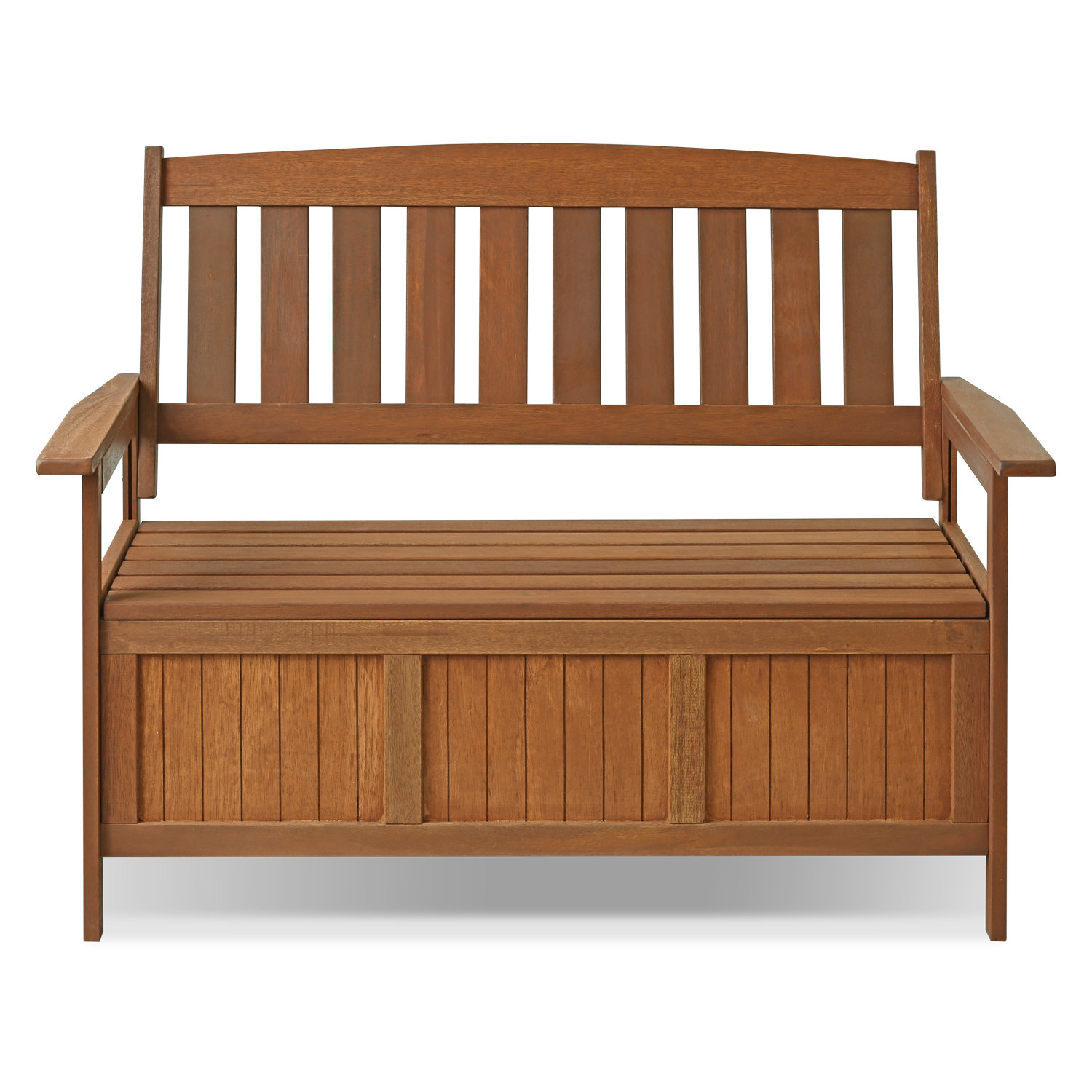 Arianna Outdoor Hardwood Wooden Garden Bench Reviews Birch Lane