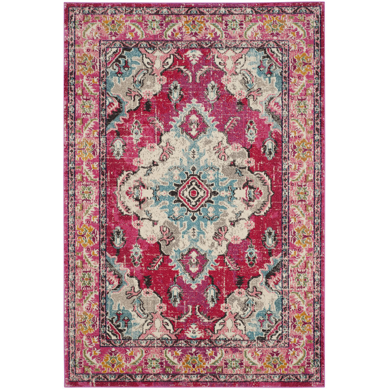 Tibbetts Pink Area Rug Reviews Allmodern Tibbetts Pink Area Rug