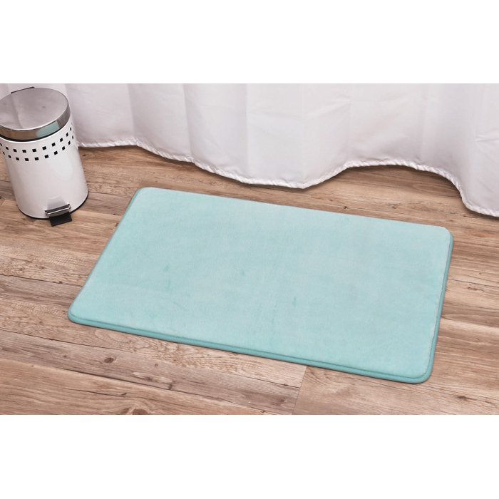 Rectangular Microfiber Bath Rug