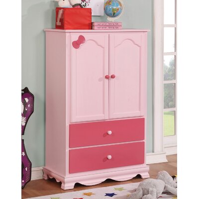 Loftus Wooden Armoire Zoomie Kids