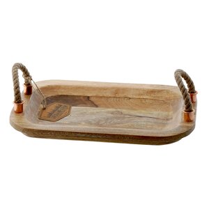 Rectangle Mango Wood Serving Tray