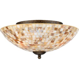 Frangipani 3-Light Semi Flush Mount