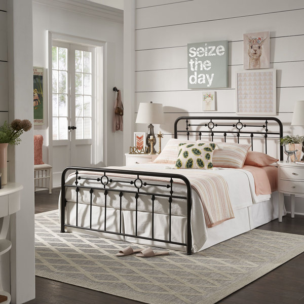 antique metal bed frame