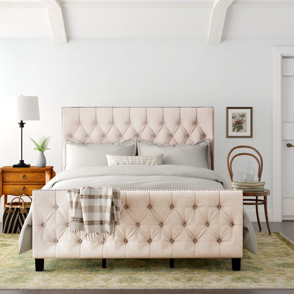 Neher Upholstered Standard Bed & Reviews | Birch Lane