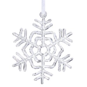 Snowflakes Acrylic Christmas Ornament