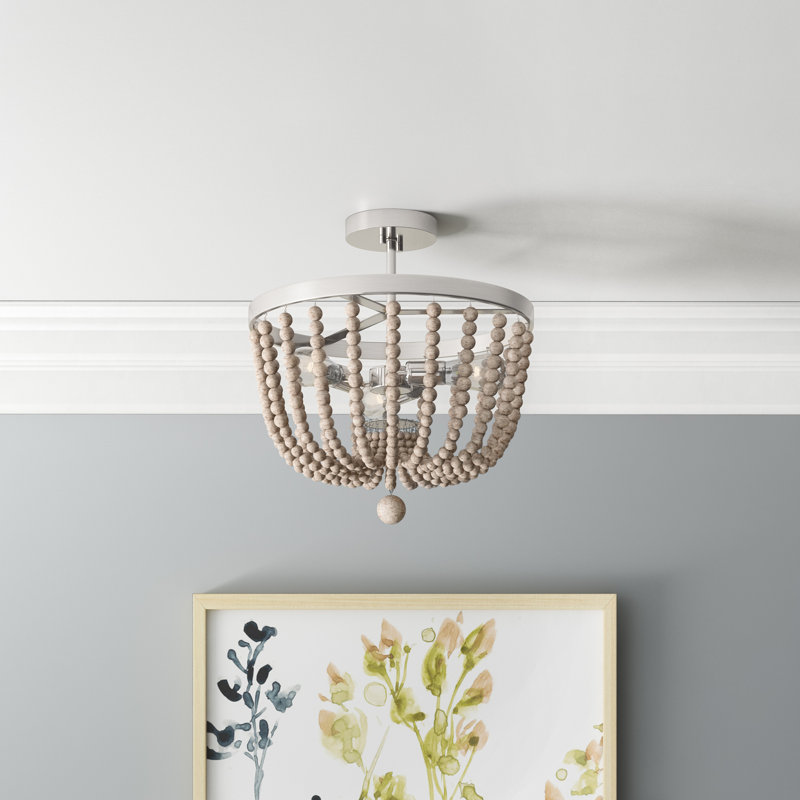 Emilee 3 Light Semi Flush Mount Reviews Joss Main