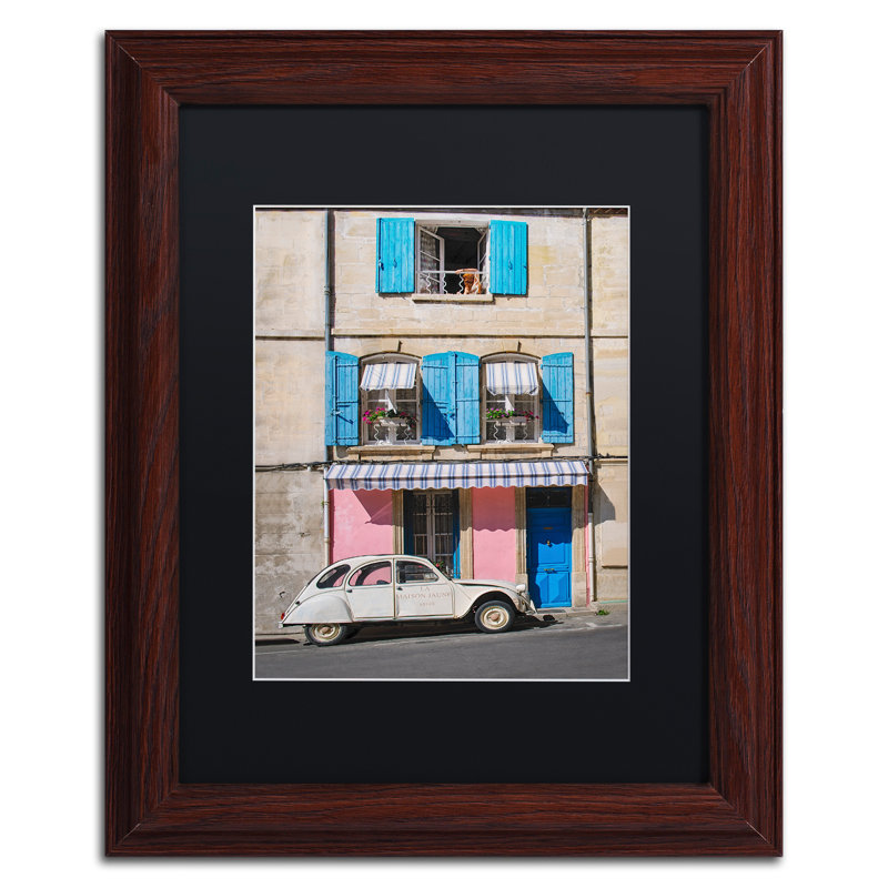 Trademark Art Woman At The Window By Michael Blanchette Framed Photographic Print Wayfair