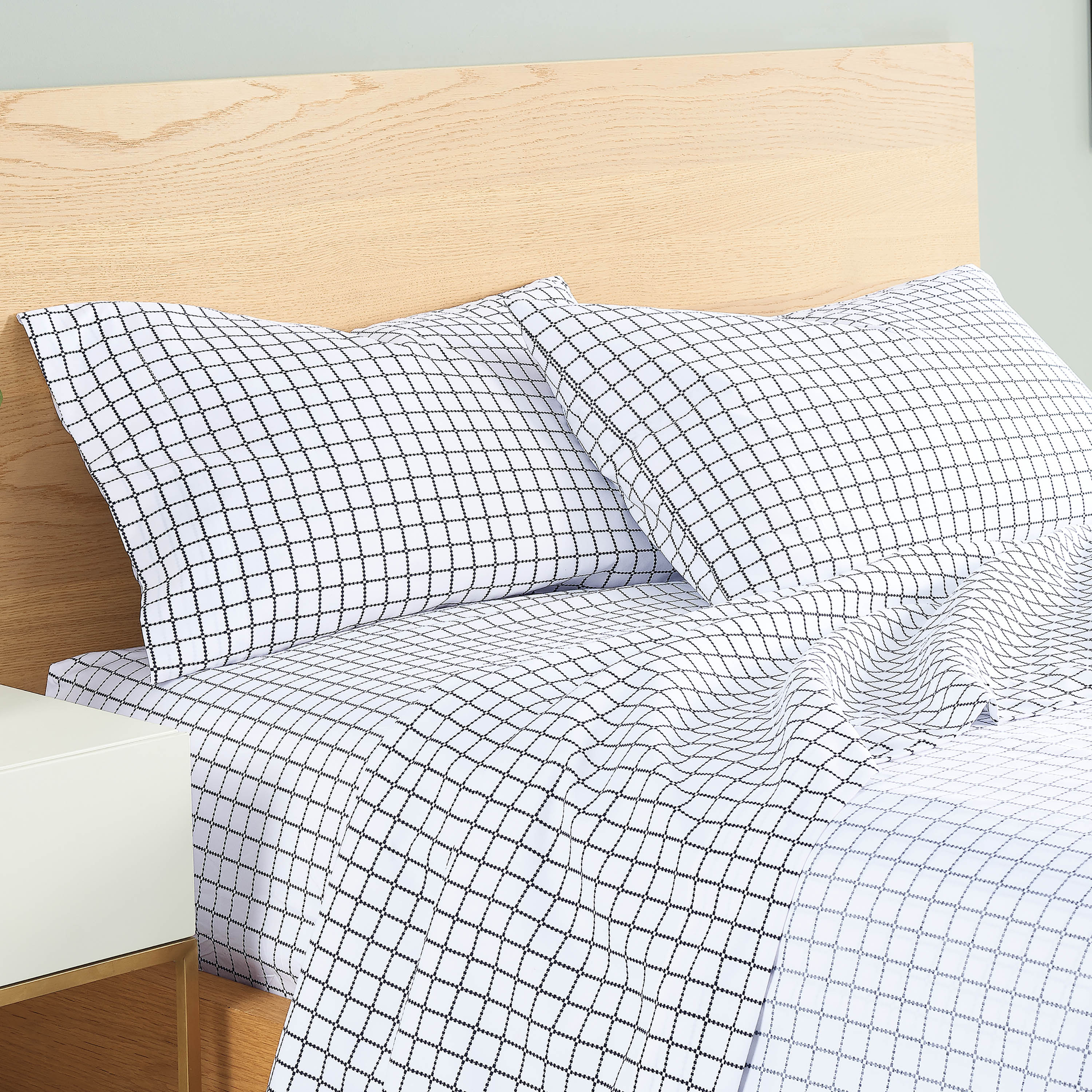 Corrigan Studio Esquivel Out Of The Box Gingham Sheet Set Reviews Wayfair