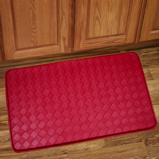 Solid Red Kitchen Rug Wayfair Solid Kitchen Mat