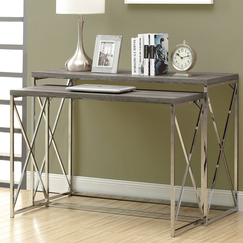 Mercury Row Balog 2 Piece Console Table Set & Reviews | Wayfair Mercury Row Balog 2 Piece Console Table Set & Reviews | Wayfair