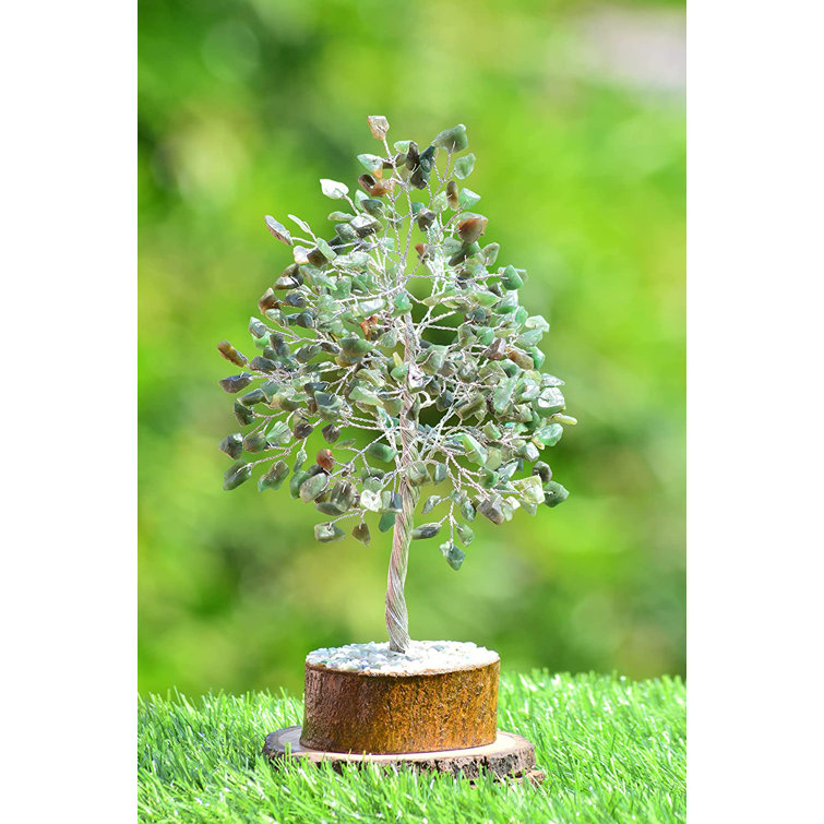 Amethyst Gemstone Bonsai Money Gift Tree Crystal Cleansing Reiki Healing Feng Shui Prosperity Stones /& Crystals Positive Energy Gem Figurines Good Luck Chakra Balancing 10 inch Silver Wire