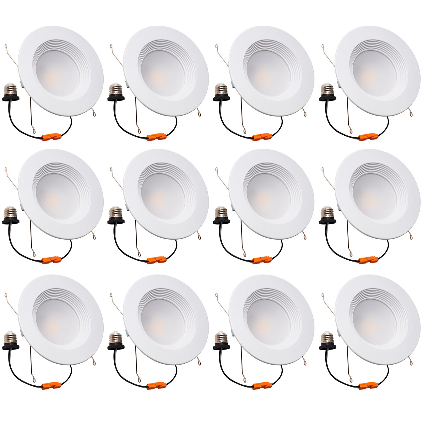5/6" Inch Dimmable LED Retrofit Recessed Downlight Ships Same Day 1100lm 15W 