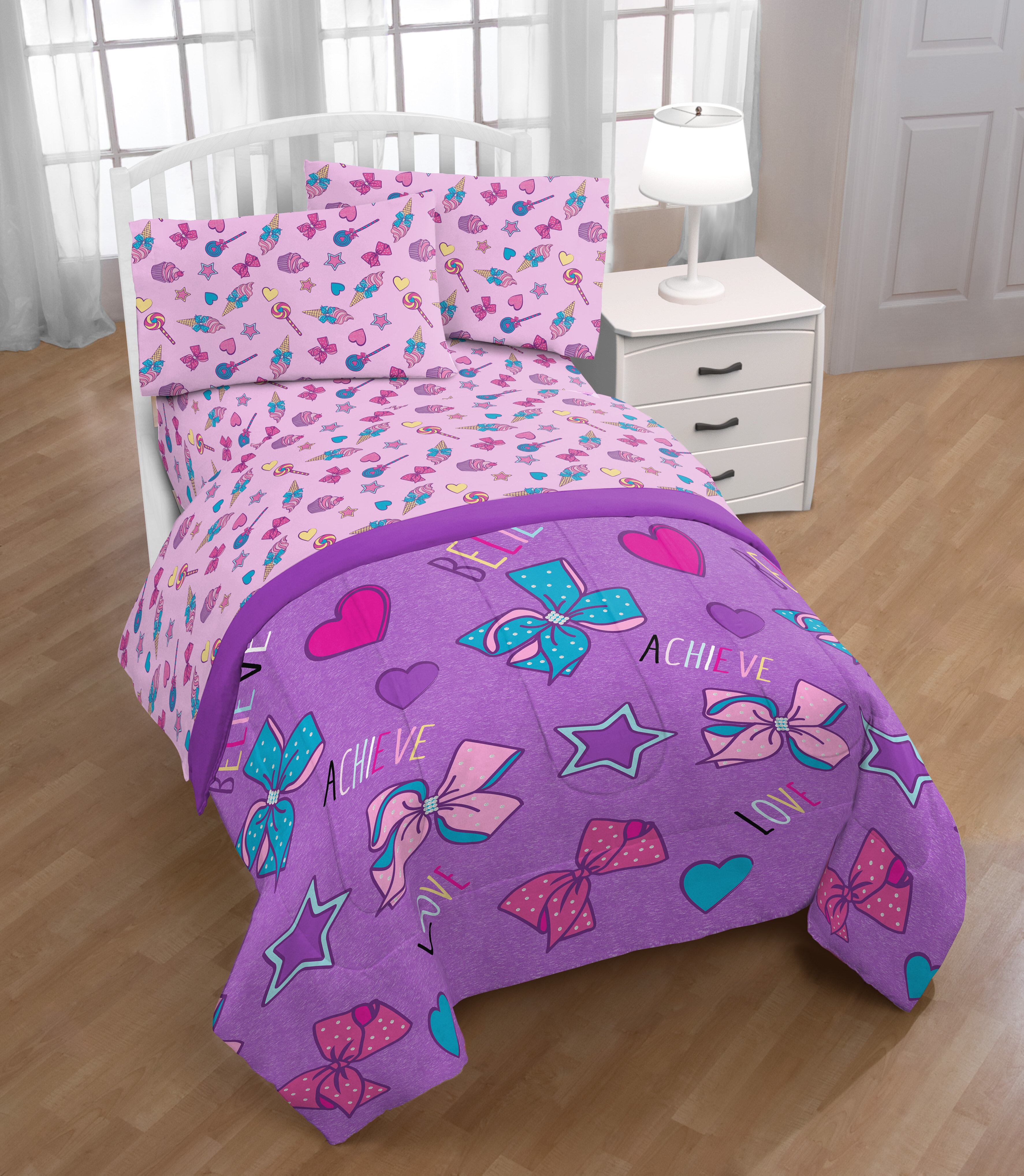 jojo siwa single duvet set