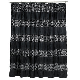 Black Striped Shower Curtains You Ll Love In 2020 Wayfair