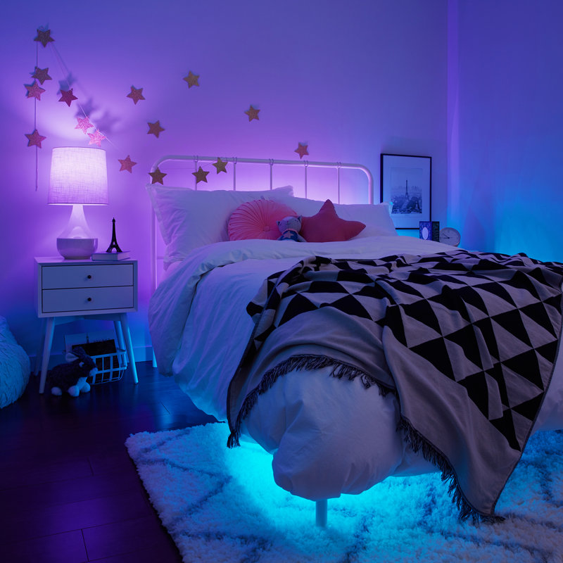 blue led bulb for room