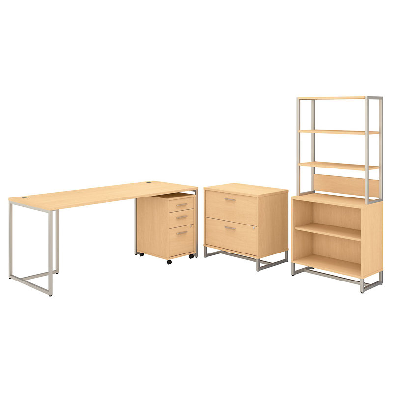 Deruyter 3 Piece Office Set With Hutch Reviews Allmodern
