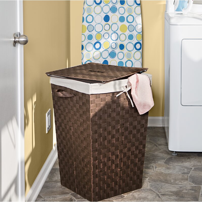 Honey Can Do Decorative Woven Laundry Hamper Reviews Wayfair