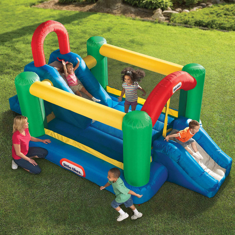 little tikes bounce house with slide