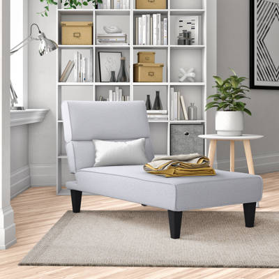 Wrought Studio Brammer Contemporary Chaise Lounge Reviews Wayfair