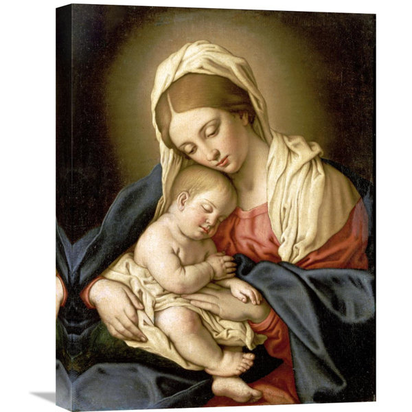 Global Gallery The Madonna And Child By Giovanni Battista Salvi