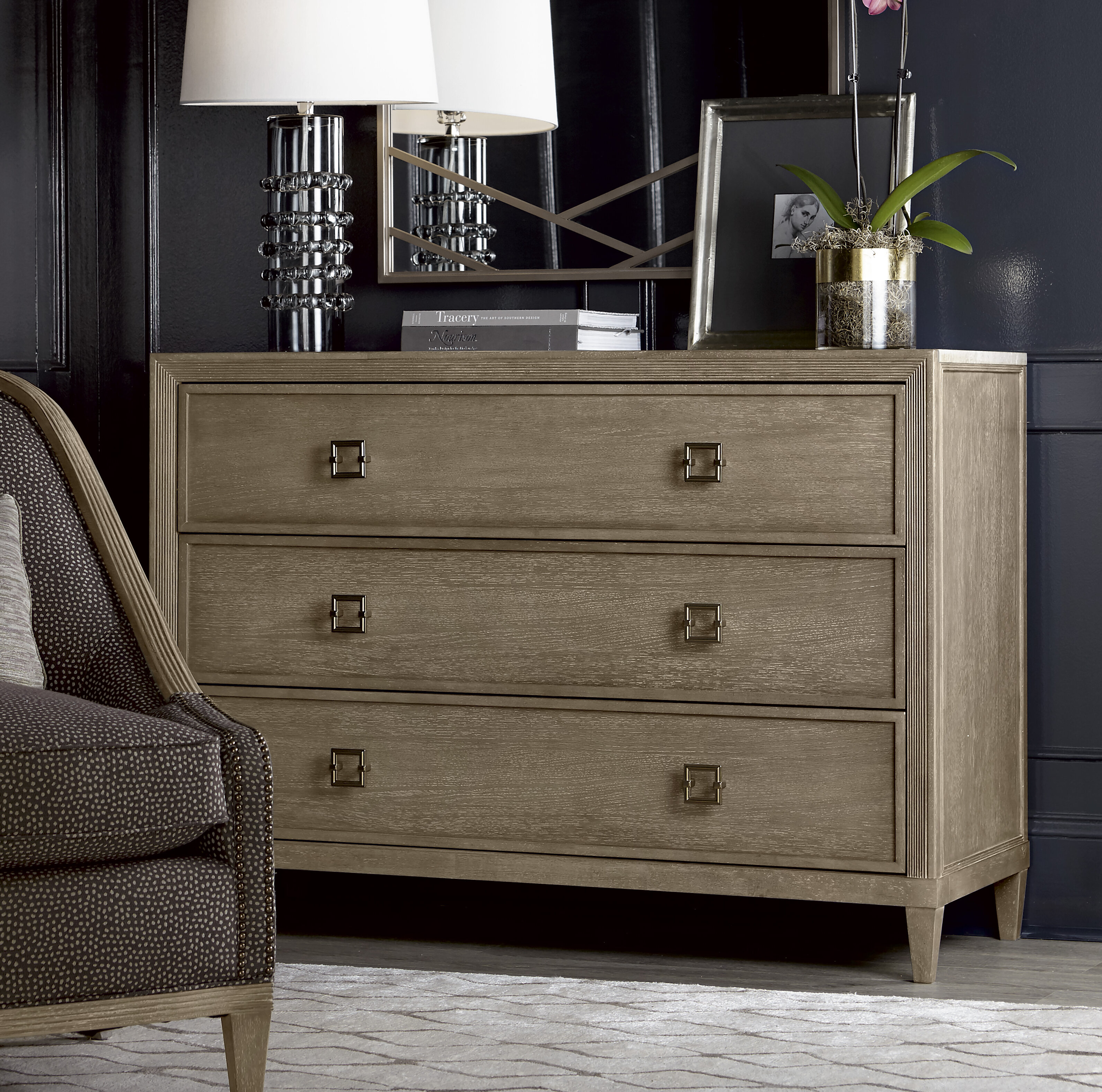 Everly Quinn Albright 3 Drawer Dresser Reviews Wayfair