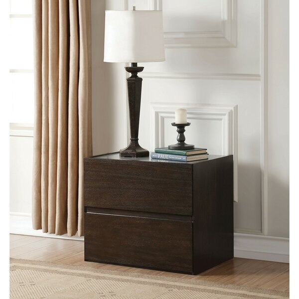 Dark Espresso Nightstand Wayfair