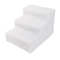 White dog steps clearance