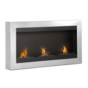 Magnum Wall Mount Ethanol Fireplace by Ignis Products