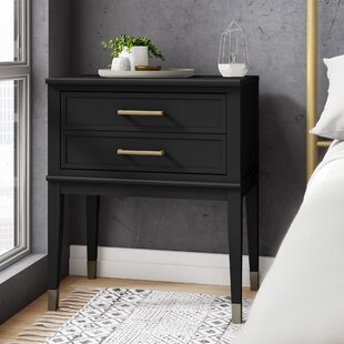 Modern Contemporary Nightstand Pull Out Tray Allmodern