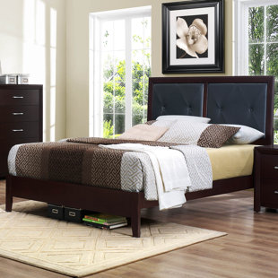 Go to store & view more images Edina Upholstered Panel Bed by Woodhaven Hill