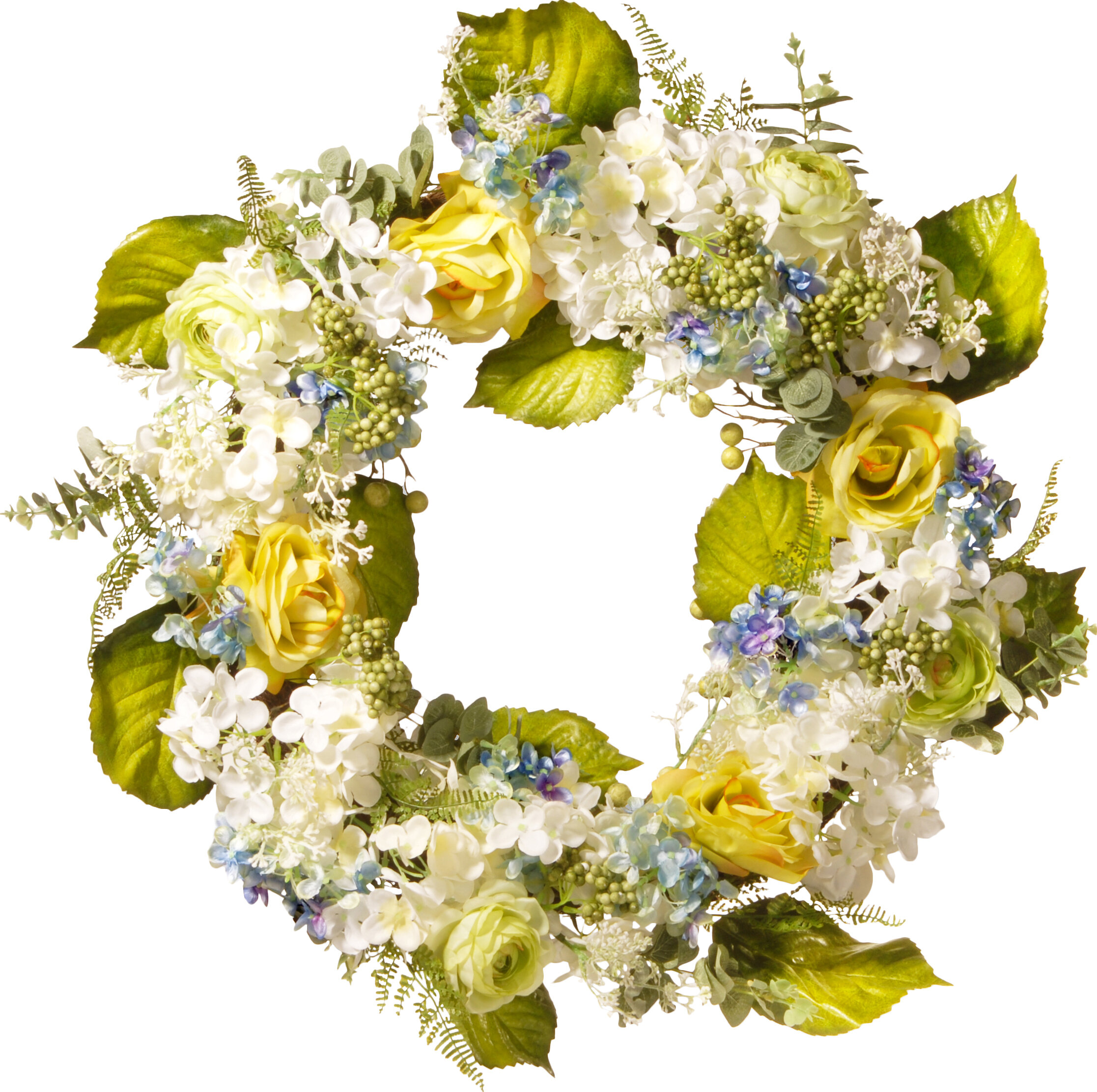 Ophelia & Co. Berry Polyester 30'' Wreath & Reviews | Wayfair