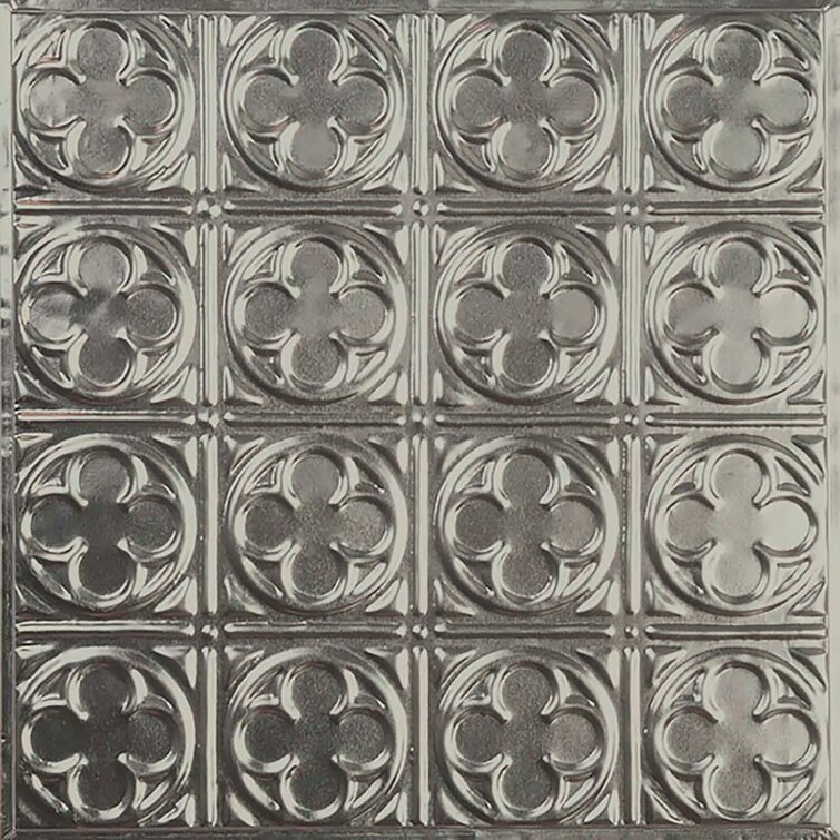 Nailup 5 pcs per box Unfinished #135-Tin Ceiling Tiles 