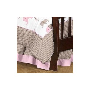 Elephant Toddler Bed Skirt