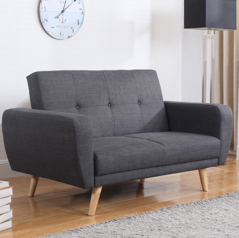 Fjørde Co Farrow 2 Seater Clic Clac Sofa Bed Reviews Wayfair Uk Farrow 2 Seater Clic Clac Sofa Bed