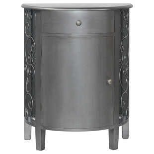 Half Round Accent Cabinet Wayfair Quickview