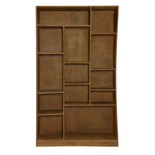 Review Mert Left Standard Bookcase by Bloomsbury Market
