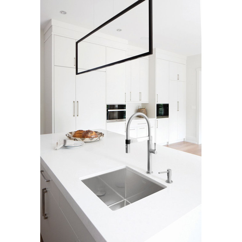 Blanco Culina Mini Semi Pro Pull Down Single Handle Kitchen Faucet