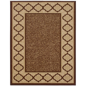 Anne Brown/Beige Area Rug