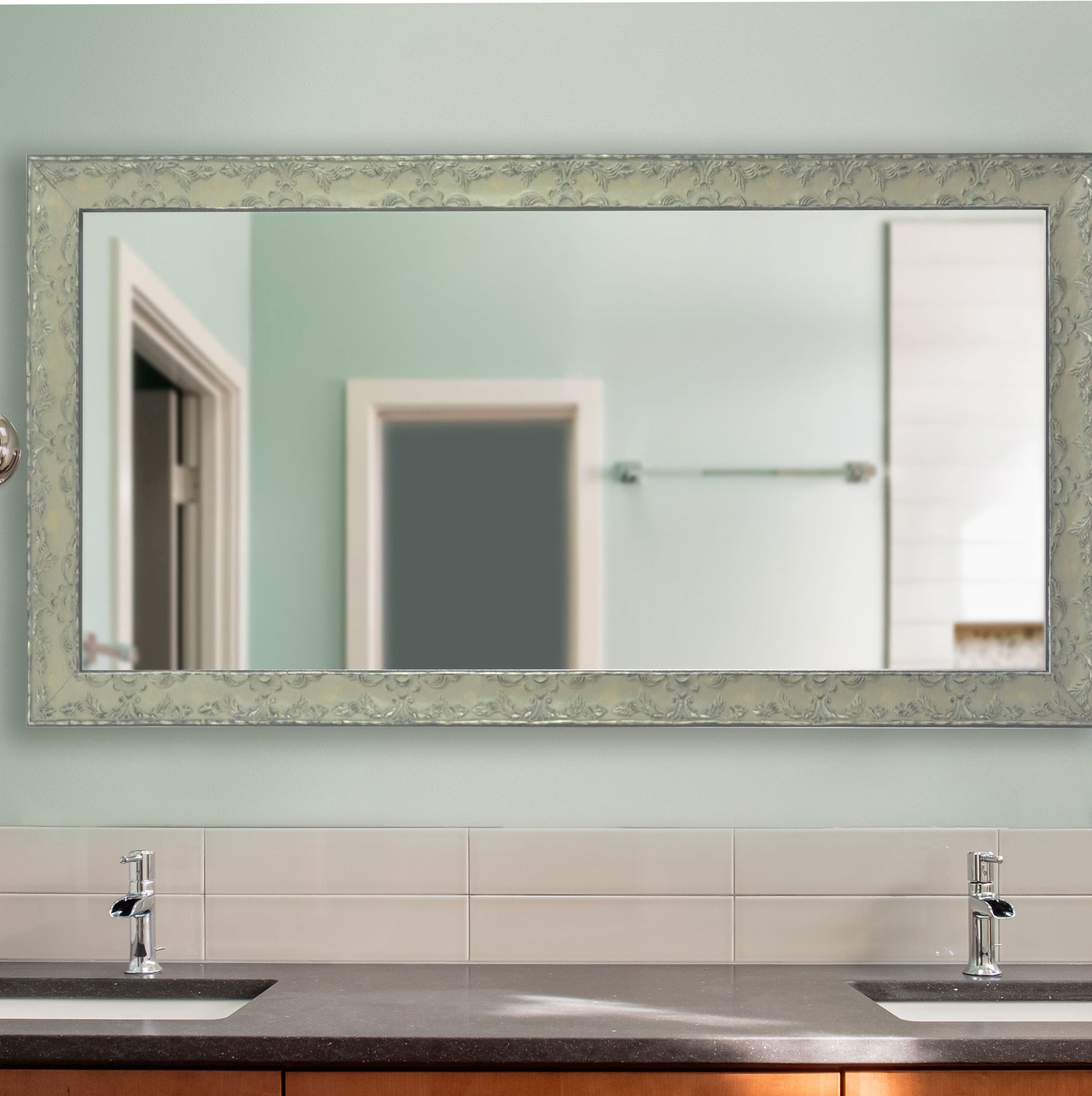 One Allium Way Albane Traditional Bathroom Vanity Mirror Wayfair One Allium Way Albane Traditional Bathroom Vanity Mirror Wayfair